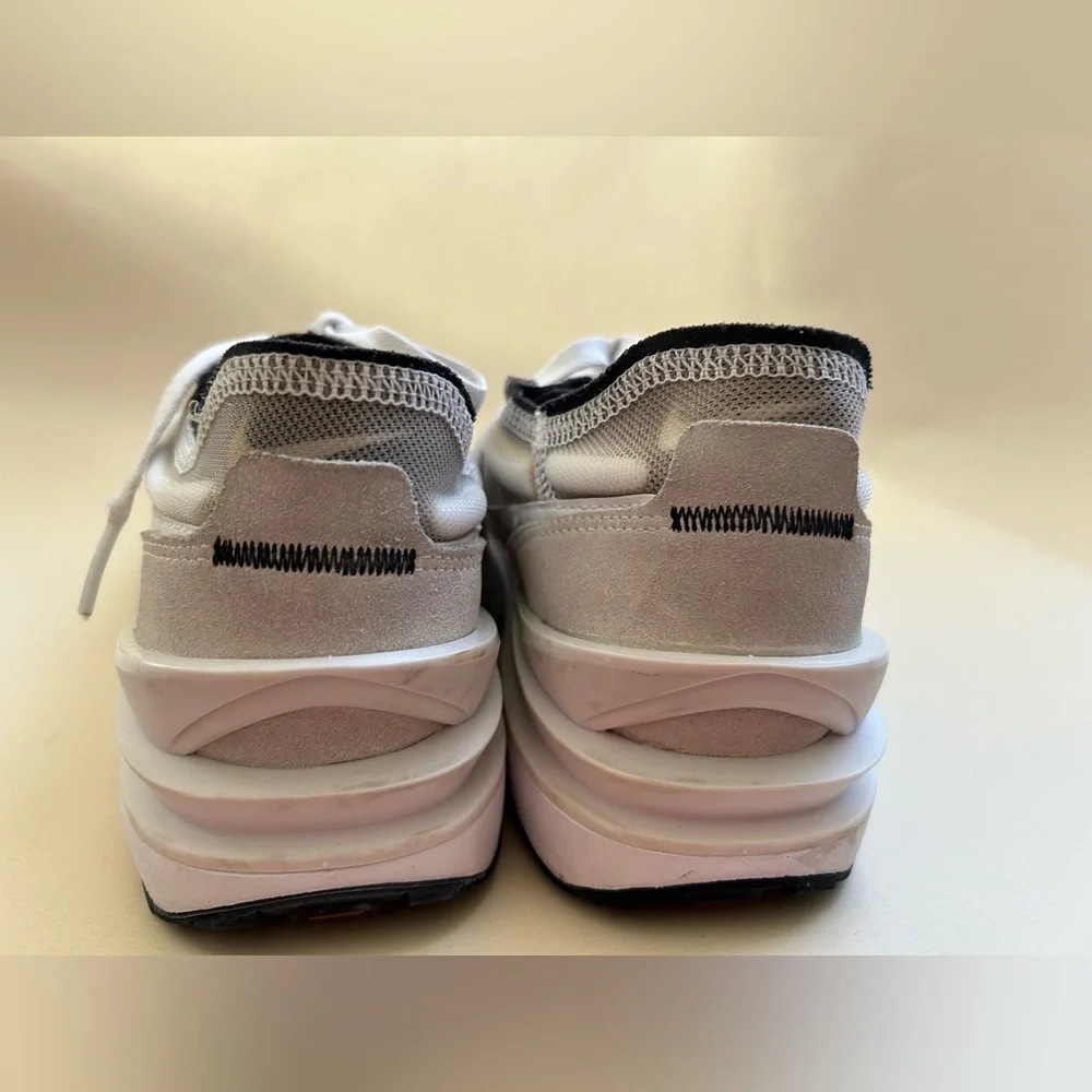 Nike WOMEN White and Gray Lifestyle Sneakers